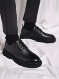 Derbies homme à œillets, coloris Noir, vue principale